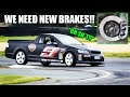 Holden VE SS Ute Brakes Upgrade - Rotors and Braided Brake Lines