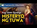 Misteryo ng tuwa lunes at sabado  short tagalog rosary