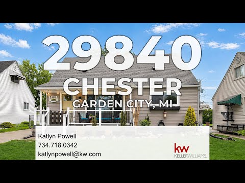 29840 Chester Street, Garden City, MI home video tour