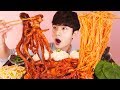MUKBANG | 직접 만든🔥매운낙지볶음+소면! 낙지비빔밥 먹방🐙Spicy Octopus Stir-fry + Noodle + bibimbap ASMR 후니 Hoony