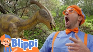 Blippi Explores Dinosaurs | The Natural History Museum! | Educational Videos for Kids