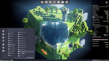 How to install Antergos Cinnamon and customize it - 4 showing the endresult and all the applications
