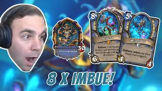 8 x Imbue and Aessina Mage... - Hearthstone Arena