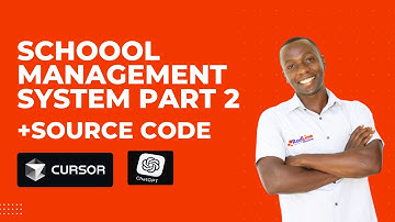 School Management system Part 2 Pamoja na source code full developed na Cursor IDE na ChatGPT