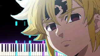 The Seven Deadly Sins: Dragon's Judgement OP - Hikari Are / 光あれ | [Piano Cover] (Synthesia)「ピアノ」 screenshot 2