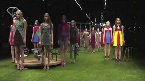 Colorblock Runway Video