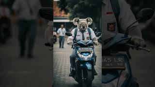 Koala Ngebut Biar Nggak Terlambat Upacara Sumpah Pemuda #koala #beatkarbu #DreamScreenAI