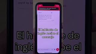 Chat grupal multilingüe sin usar Google Translate #traducción #intérprete #aplicación #mensajería screenshot 3