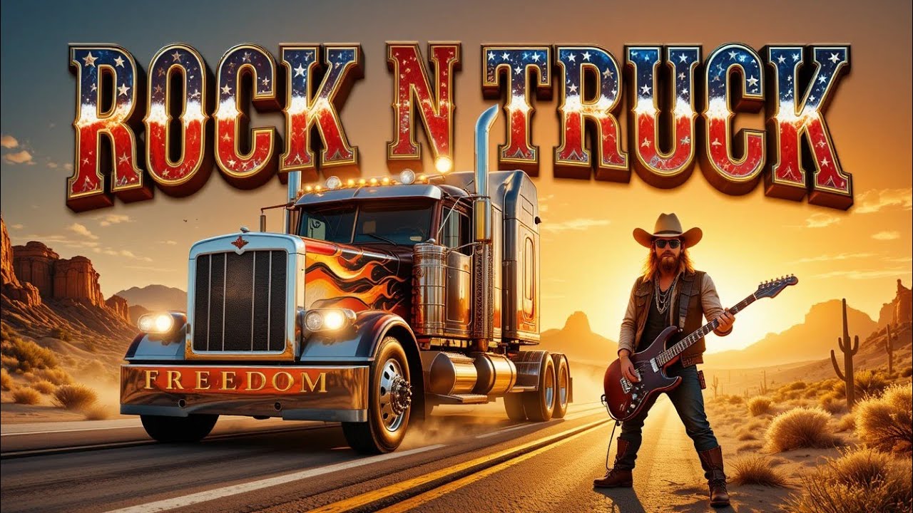 Rock N Truck New Playlist – Dust & Glory on the Highway 🛣️🔥#CountryRock #HighwayVibes #RockNTruck