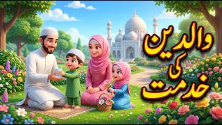 Serving Parents | A Heartwarming Islamic Moral Story for Kids | 3D Cartoon Animation ❤️