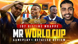 Glitch Blitz 107 Big Time Mbappe Gameplay Review E-Football 26🔥| Triple Skill With New Tap Trick  screenshot 5