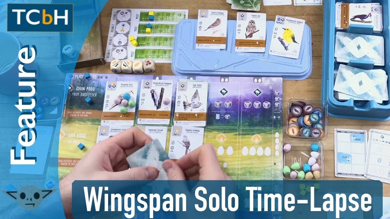 Wingspan Solo Timelapse - YouTube