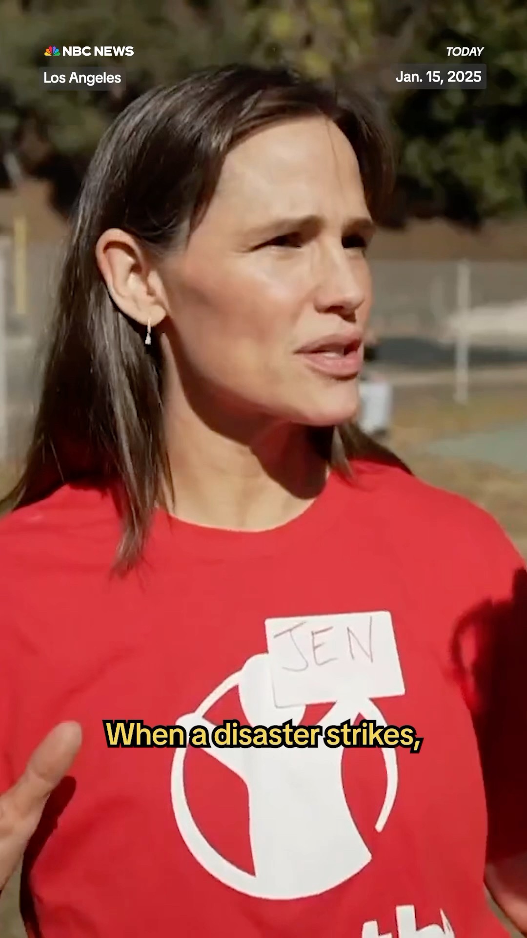 Jennifer Garner is giving back in her own community by working with Save the Children.