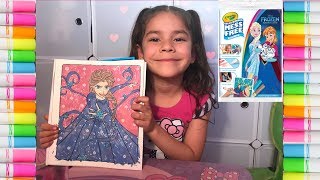 CRAYOLA COLOR WONDER MESS FREE MARKETS- FROZEN// UNEXPECTED FINAL— FINAL INESPERADO