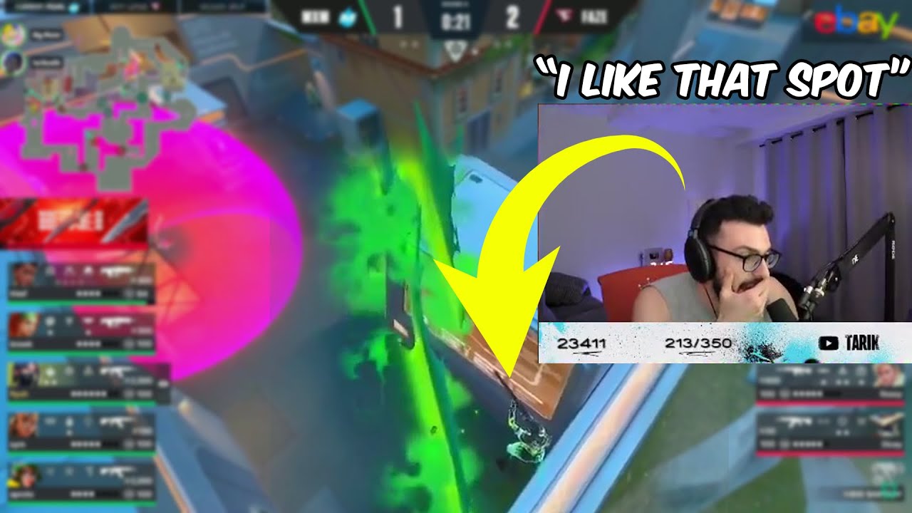 Tarik & Ludwig React To MXM flyuh HIDDEN SPOT To Win The Round YouTube