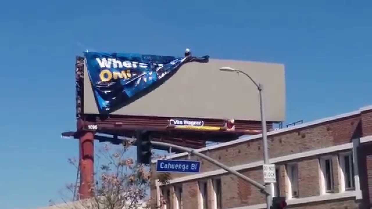 UCLAx Billboard in Hollywood on Sunset Blvd