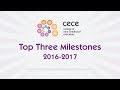 CECE Top Milestones 2016-2017