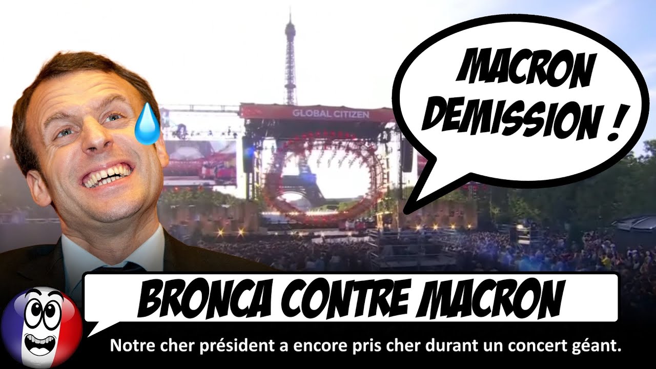 ⁣Macron se fait HUER comme jamais lors d'un concert géant à Paris, qu'il avait lui-même organisé...