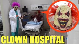 when you see Clown Doctors in a Hospital helping injured Clowns.. RUN away FAST! 