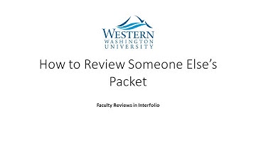 Interfolio | How to Review Someone Else