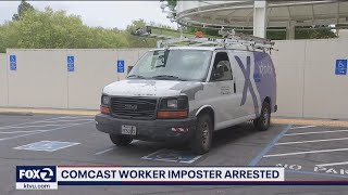 Man posing as Comcast worker arrested for alleged burglary