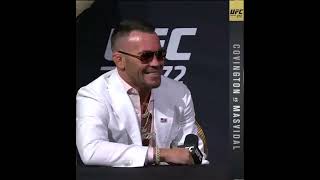 Colby Covington: “Dustin’s kid sounds like she has an Irish accent”