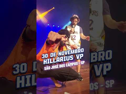 Alô galera de São José dos Campos, Dia 30 de Novembro tem Comédia, Trap e Tapioca! BORA!