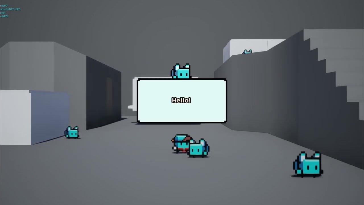 Unreal Engine Paper2D Test (Dialogue) - YouTube