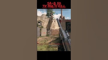 SAB-50  7×Multi Kill  【COD MW2】#mw2#スナイパー#凸砂#SR#freebird