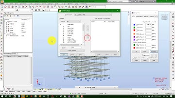 How to combination load in robot structural analysis
