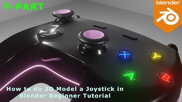 How to do 3D Model Game Thumb Joystick in Blender Tutorial - Final Part
