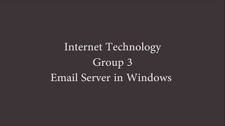 Mail Server (on Windows Platform) screenshot 5