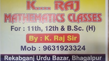 LECTURE -1 VECTOR CLASS 12th by:- k....raj mathematics classes
