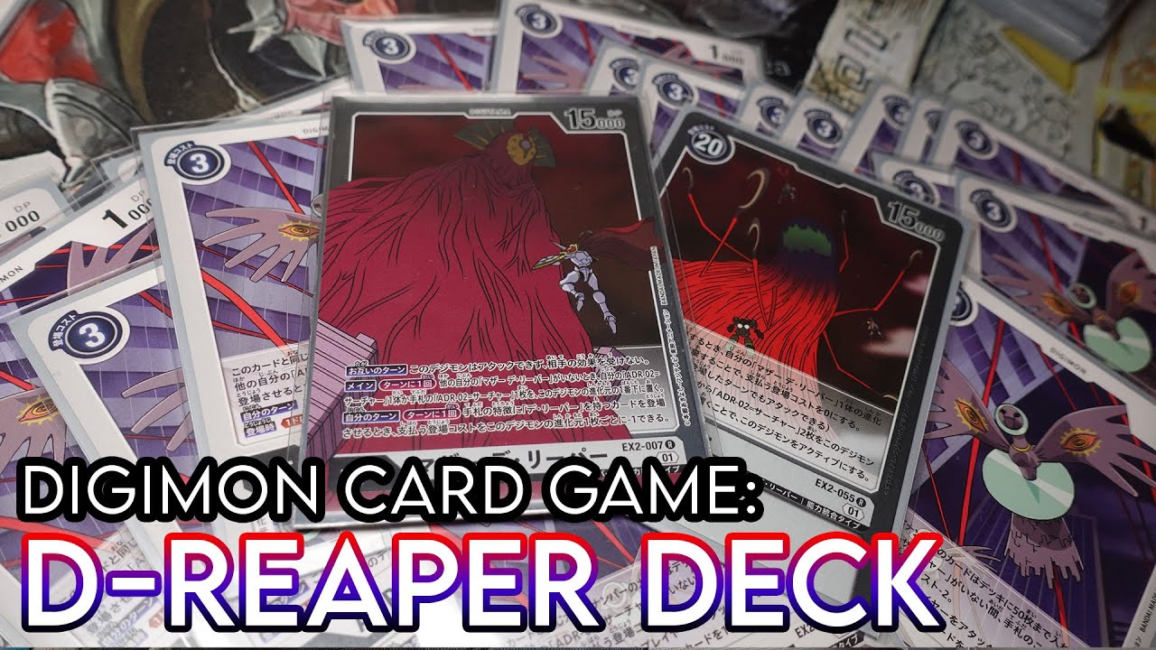 D-Reaper Deck Profile! BEST Budget Deck in the format?! (Digimon Card Game)