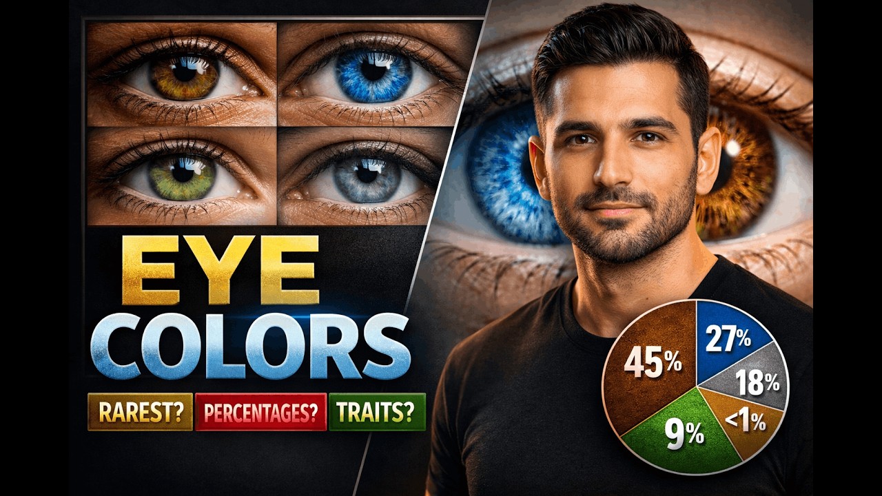 Сколько существует цветов человеческих глаз и каковы их характеристики...