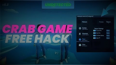 CHEATS FOR CRAB GAME | FREE | HACKERMODE V6.3 | UNDETECTED