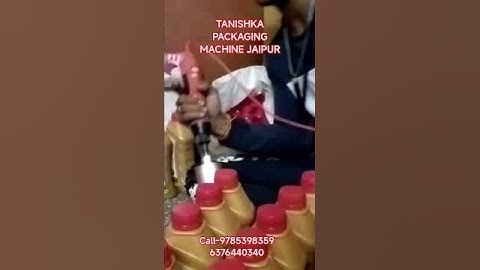 low budget capping machine manufacturer in india TANISHKA PACKAGING #cappingmachine #machine