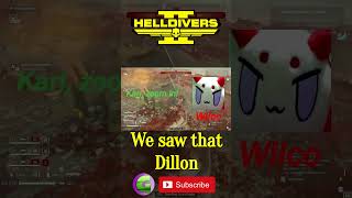 We saw that @DinoDillon24 #helldivers2 #funnyclips #funnymoments #memes #gaming