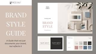 Brand Style Guide Template for Canva | 7-Page Brand Kit