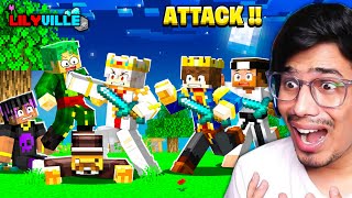 KING ATTACKED OUR FRIENDS 😡 LILYVILLE Day 47