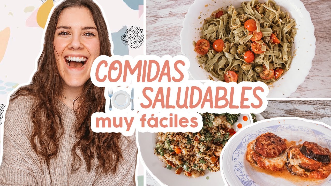 4 RECETAS PARA NO ABANDONAR LA VIDA SALUDABLE · Ideas Comidas y Cenas // Laura Mareno