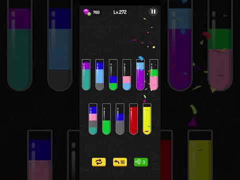 Water Sort levels 271, 272, 273