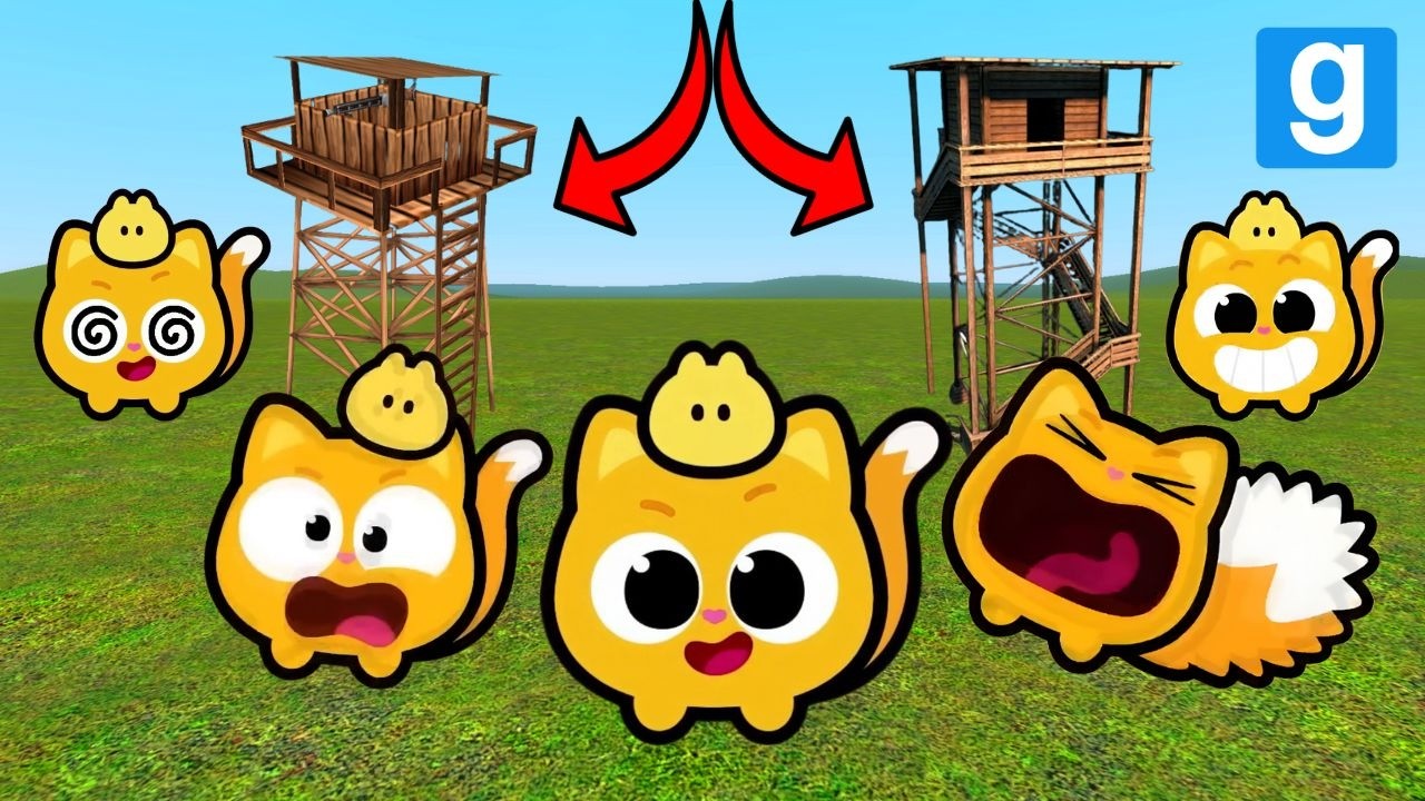 Ninimo Family VS Towers | Garry's Mod