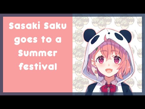 [Eng Sub] Sasaki Saku wants to eat Takoyaki (Nijisanji Vtuber)