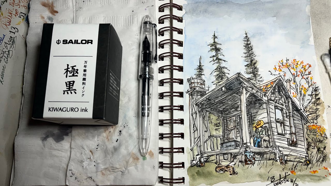 My First Sailor Ink: KIWAGURO Black Ink