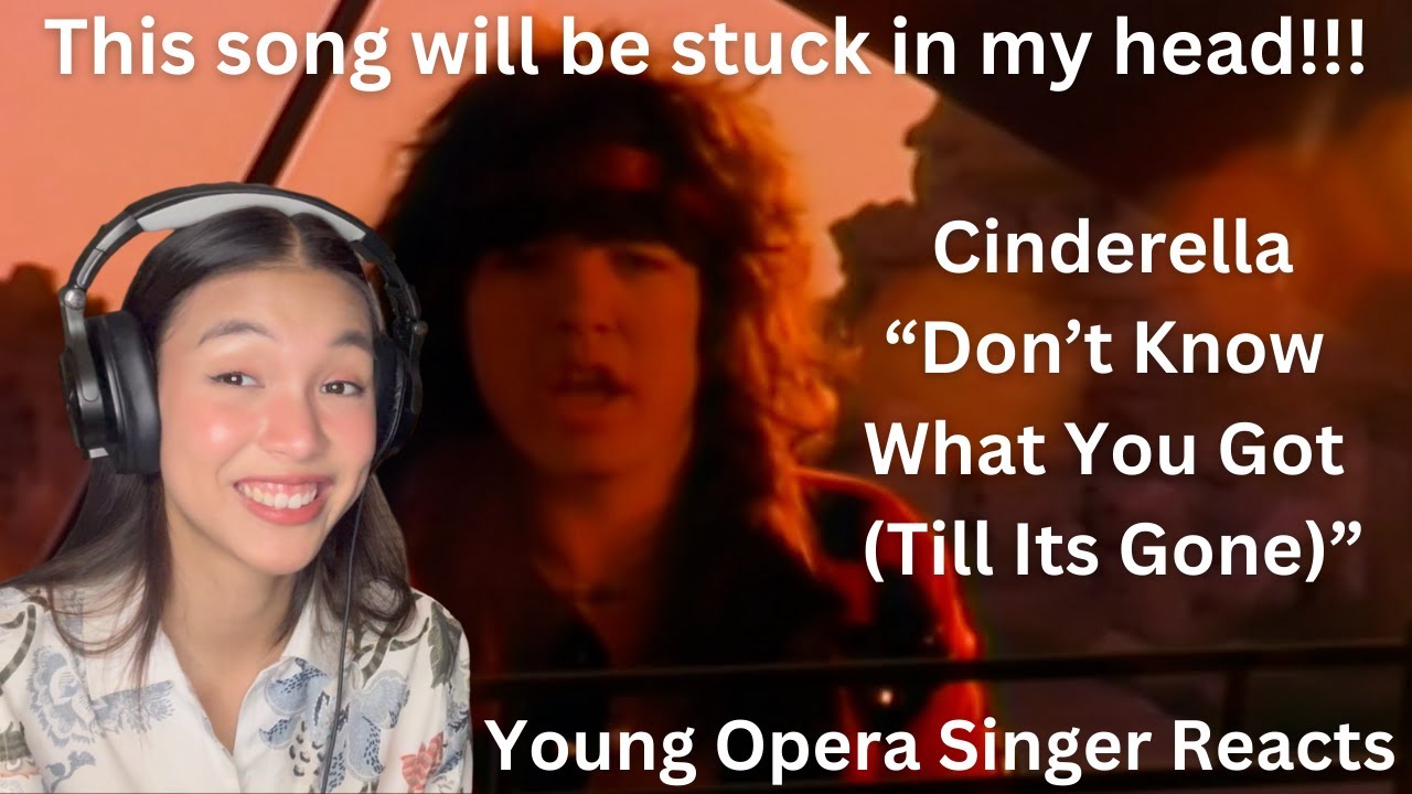 Young Opera Singer Reacts To Cinderella - Don't Know What You Got
