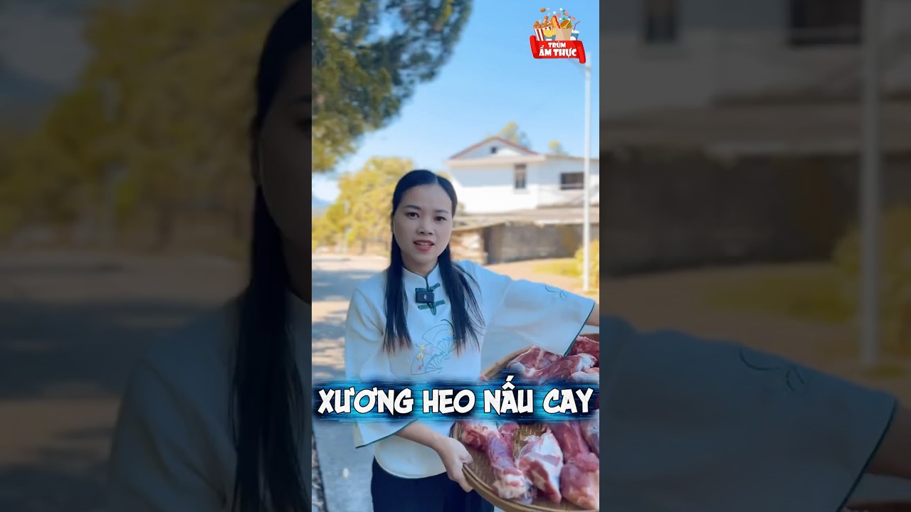 Tú Tú nấu xương heo hầm cay trương ca nhịn thèm #food #amthuc #trumamthuc
