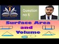 Surface Area And Volume Ex-13.1 Question No 6