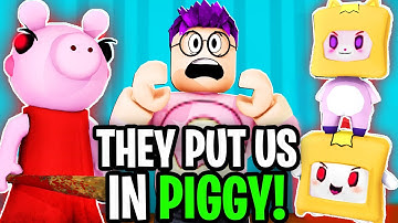 Can You Beat LANKYBOX PIGGY!? (THEY PUT US IN THE GAME!)
