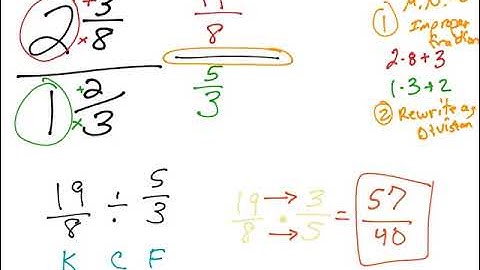 Simplify Ratios Containing Mixed Numbers